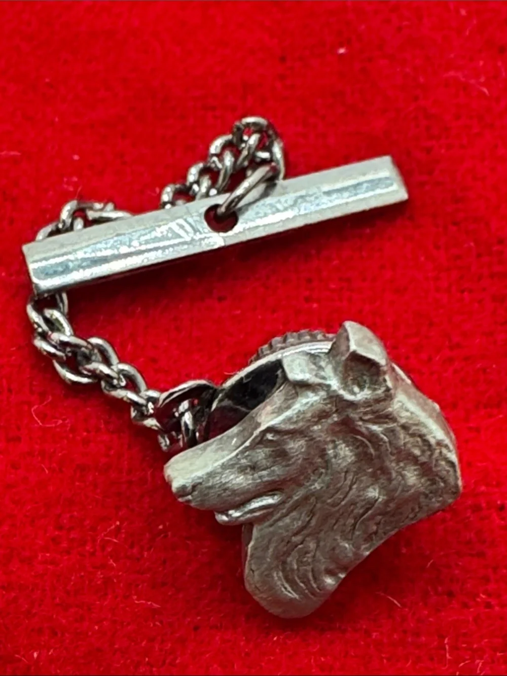Vintage Versatility: 5-in-1 Silver-Tone Tie Tack Set
